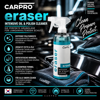 CarPro ERASER | Pre Cleaner | Vorreiniger | Kontrollreiniger