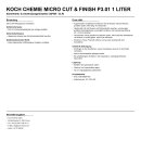 Koch Chemie Micro Cut & Finish P3.01 1 Liter