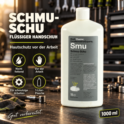 Koch Chemie Schmu-Schu 1000 ml | nicht fettender flüssiger Schutzhandschuh