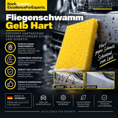 Koch Chemie Fliegenschwamm gelb hart