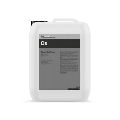 Koch Chemie Quick & Shine Qs 10 Liter  inkl. gratis Flaschenetikett | Allround-Finish-Spray