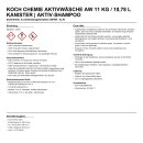 Koch Chemie Aktivwäsche Aw 11 kg / 10,78 l Kanister | Aktiv-Shampoo