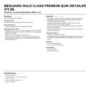 Meguiars Gold Class Premium Quik Detailer 473 ml