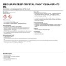Meguiars Deep Crystal Paint Cleaner 473 ml
