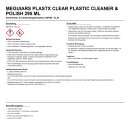 Meguiars Plastx Clear Plastic Cleaner & Polish 295 ml