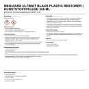 Meguiars Ultimate Black Plastic Restorer |...