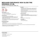 Meguiars Endurance High Gloss Tire Dressing 473 ml