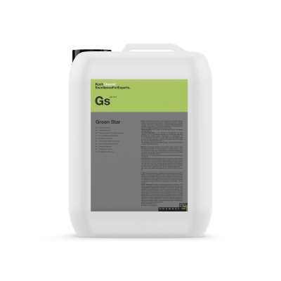 Koch Chemie Green Star Gs 10 Liter / 11 KG Kanister inkl. gratis Flaschenetikett | Universalreiniger Konzentrat