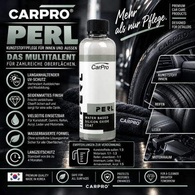 CarPro PERL Coating 500 ml | Kunststoffpflege seidenmatt