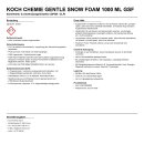 Koch Chemie Gentle Snow Foam 1000 ml GSF