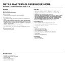 Detail Masters GLASREINIGER 500ml
