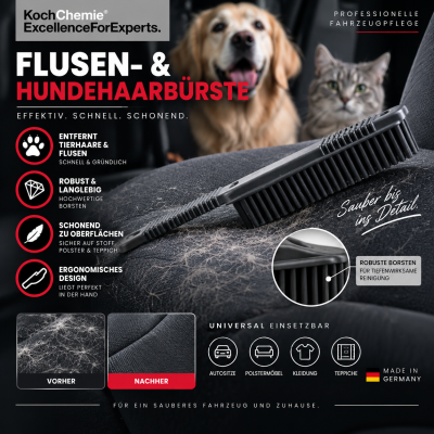 Koch Chemie Flusen- und Hundehaarbürste