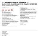Koch Chemie Orange Power Op 10 L | Klebstoff-, Baumharz-...