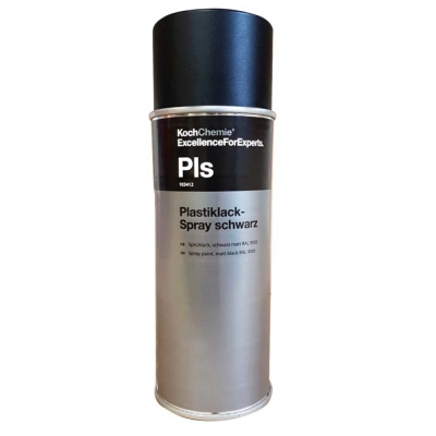 Koch Chemie Plastiklack-Spray schwarz Pls 400 ml | Sprühlack schwarz matt
