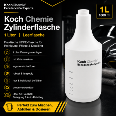 Koch Chemie Mischflasche 1 Liter mit Skala