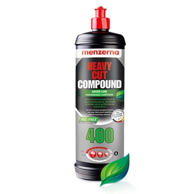 Menzerna Heavy Cut Compound 400 Green Line VOC-Free 1 Liter