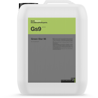 Koch Chemie Green Star 96 Gs9 11 kg / 10,48 l inkl. gratis Flaschenetikett | Universalreiniger 96