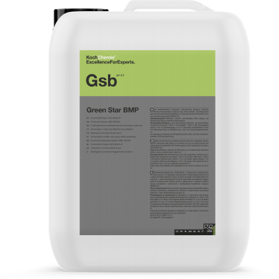 Koch Chemie Green Star BMP Gsb 11 kg / 10,48 l inkl. gratis Flaschenetikett | Universalreiniger mild-alkalisch