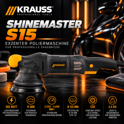 Krauss Shinemaster S15 Poliermaschine