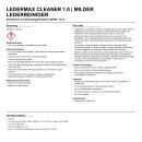 Ledermax CLEANER 1.0 | milder Lederreiniger