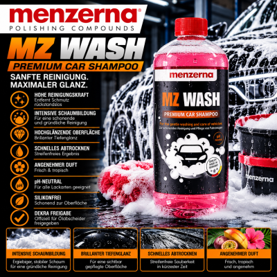 Menzerna MZ Wash 1l | Premium Car Shampoo