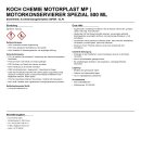 Koch Chemie Motorplast Mp | Motorkonservierer spezial 500 ml