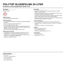 Polytop GlossPolish 25 Liter