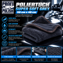 ProfiPolish Poliertuch super soft grey 50 cm x 40 cm