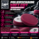 ProfiPolish Polierschaum soft cut brombeer Ø 135 mm