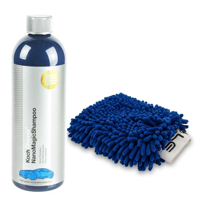 Koch Chemie Nano Magic Shampoo 750 ml | Shampoo + Liquid Elements Chubby Waschhandschuh