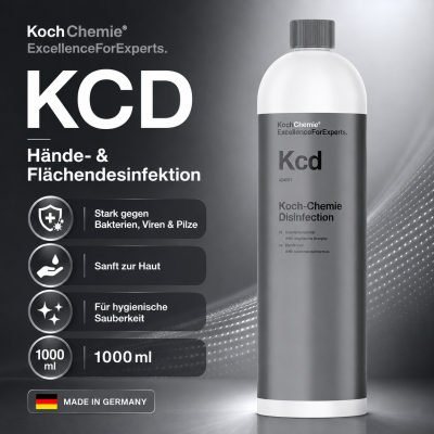 Koch Chemie KCD 1000ml | Hände- und Flächendesinfektion
