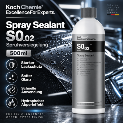 Koch Chemie Spray Sealant S0.02 | 500 ml Sprühversiegelung