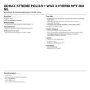 Sonax XTREME Polish + Wax 3 Hybrid NPT 500 ml