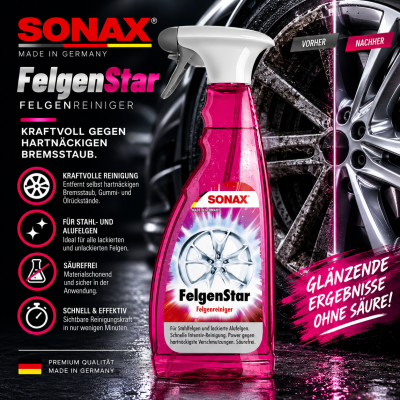 Sonax FelgenStar 750 ml | Felgenreiniger