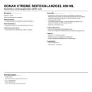 SONAX XTREME ReifenGlanzGel 500 ml