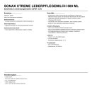 SONAX XTREME LederPflegeMilch 500 ml