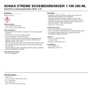 SONAX XTREME Scheibenreiniger 1:100 250 ml