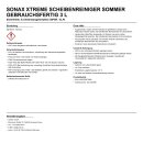 SONAX XTREME Scheibenreiniger Sommer gebrauchsfertig 3 l