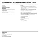 Sonax PremiumClass LederReiniger 250 ml