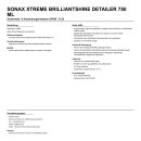 SONAX XTREME BrilliantShine Detailer 750 ml
