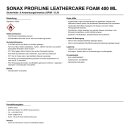 SONAX PROFILINE LeatherCare Foam 400 ml