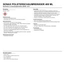 SONAX PolsterSchaumReiniger 400 ml
