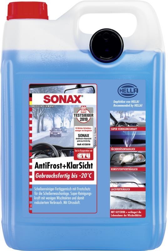 SONAX 03325000 AntiFrost+KlarSicht gebrauchsfertig bis -20 Grad 5 l