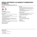 SONAX AntiFrost & KlarSicht Konzentrat Citrus 5 l