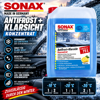 Sonax AntiFrost & KlarSicht Konzentrat 25 l