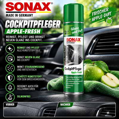 Sonax CockpitPfleger Apple-fresh 400 ml