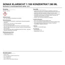 Sonax KlarSicht 1:100 Konzentrat 250 ml