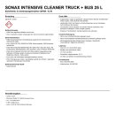 Sonax Intensive Cleaner Truck + Bus 25 l