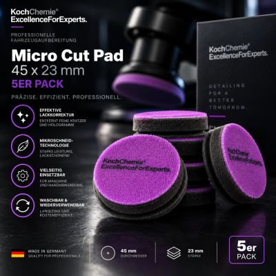 Koch Chemie Micro Cut Pad 45x23 mm 5er Pack