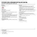 GYEON Q²M CeramicDetailer 500 ml